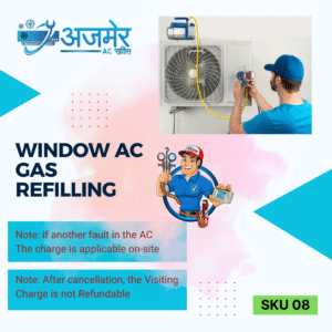 WINDOW AC GAS REFILLING